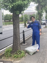 店舗周り清掃